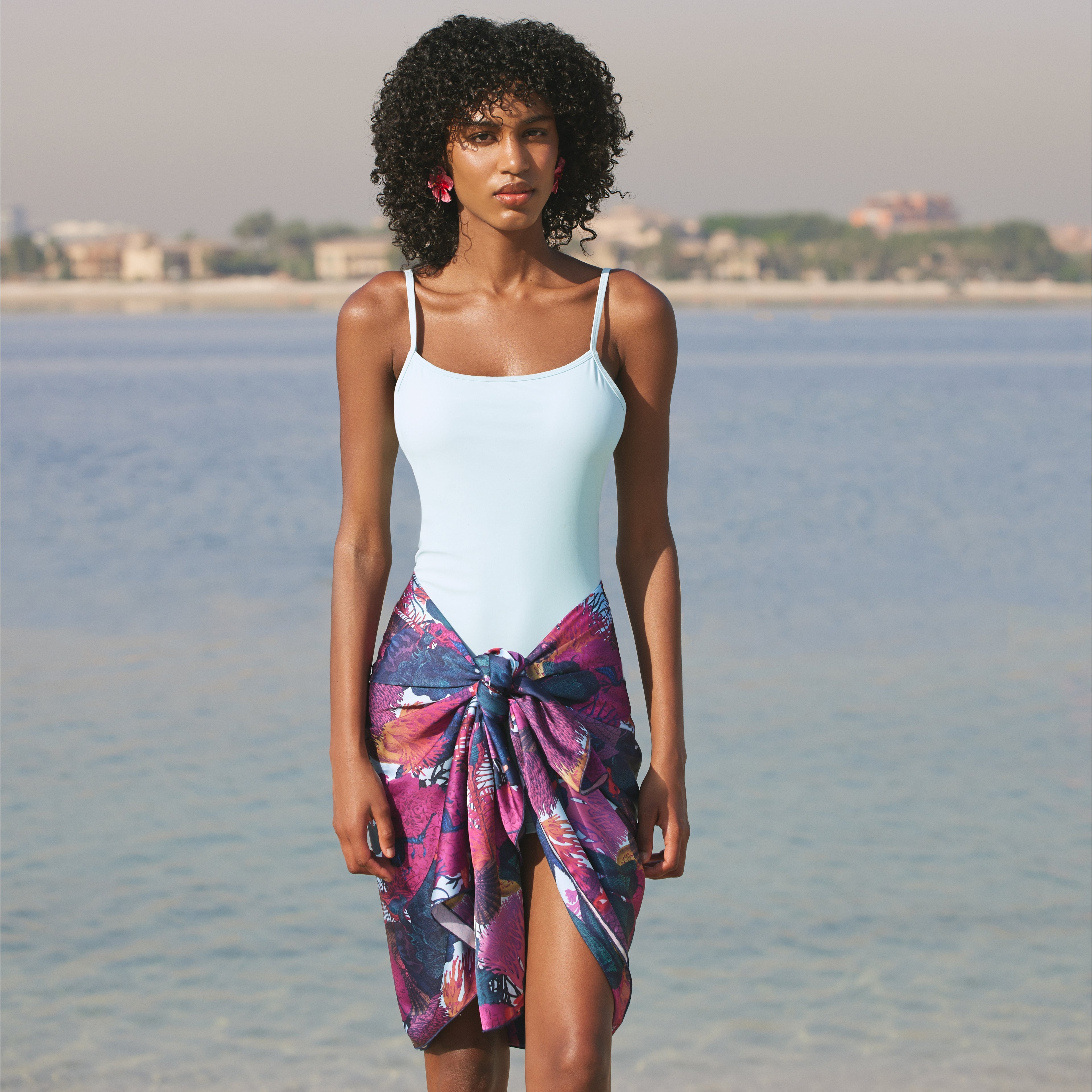 Tangier Silk Beach Skirt