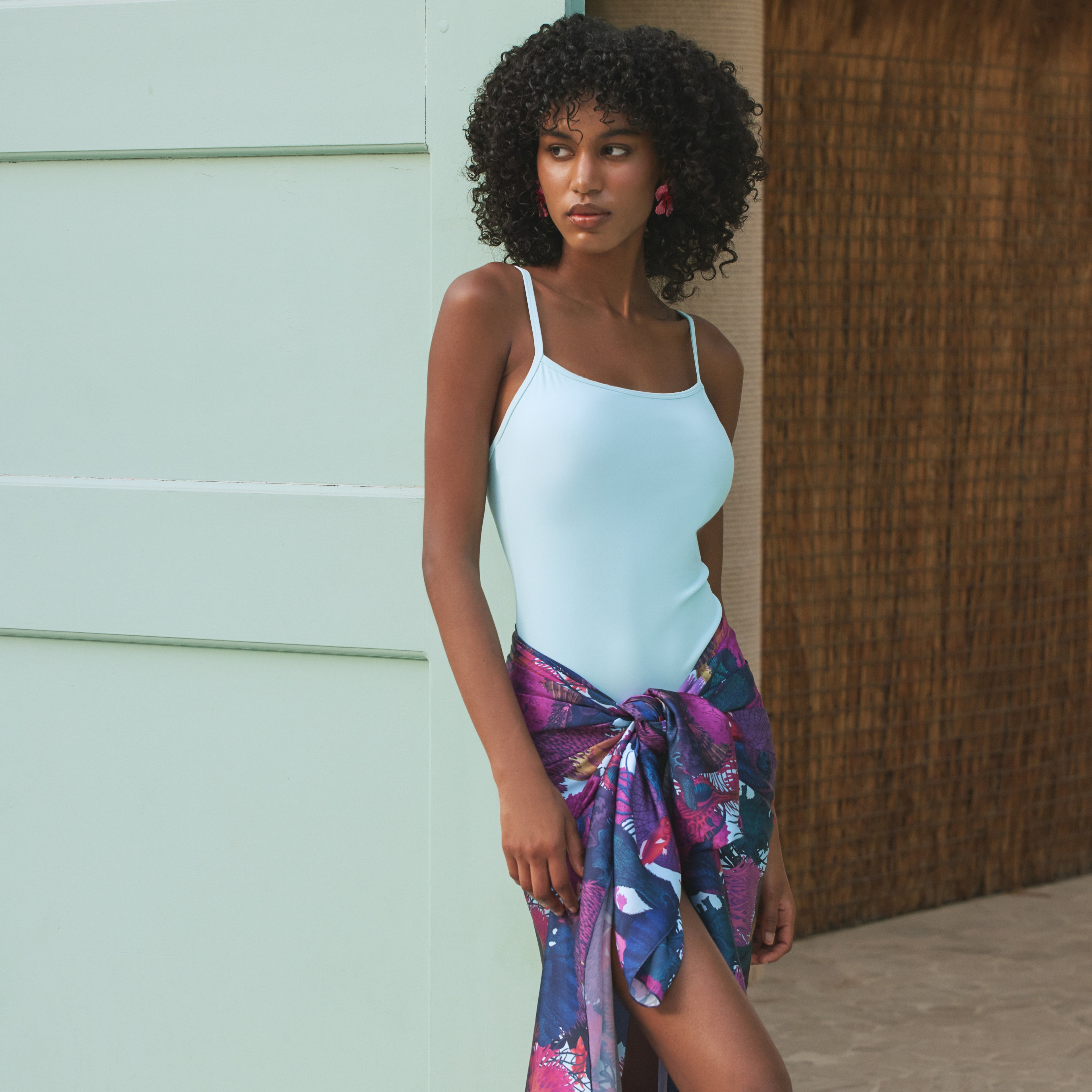 Tangier Silk Beach Skirt