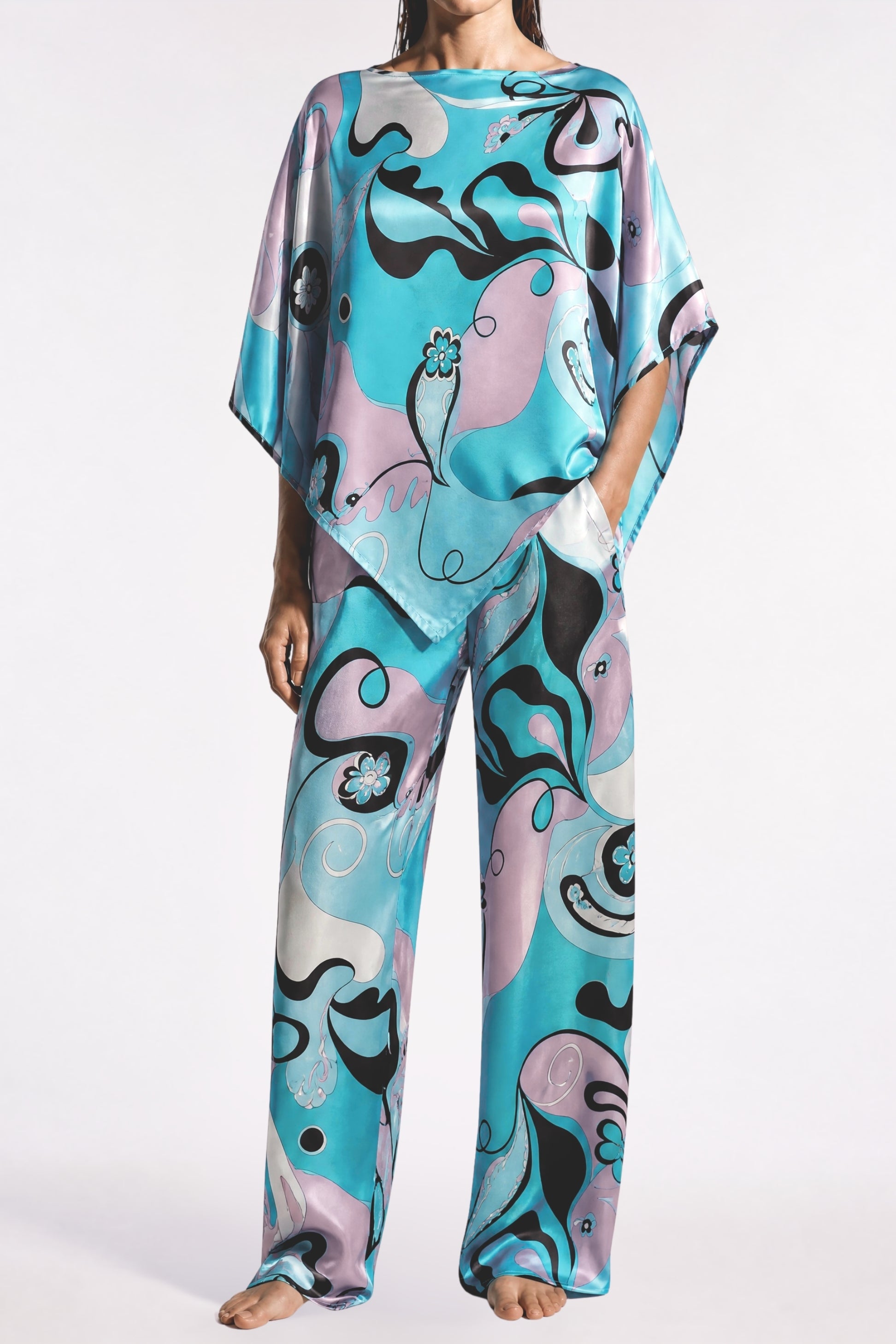 Malé Blue - Palazzo pants